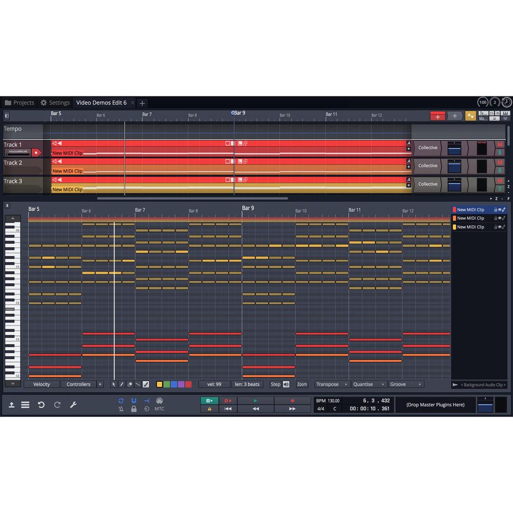 tracktion Waveform 9 Basic Upgrade - Music Production Software