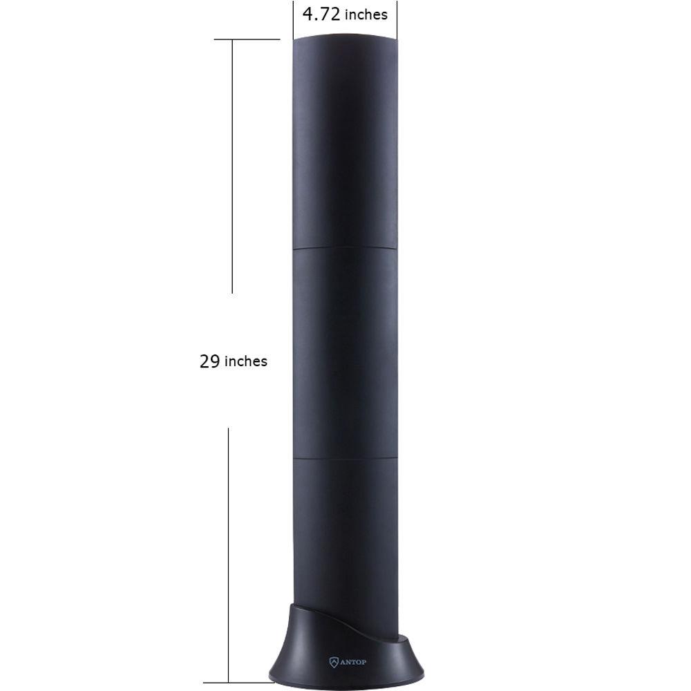 ANTOP Antennas AT-215BB Clearbar Amplified Indoor HDTV Antenna