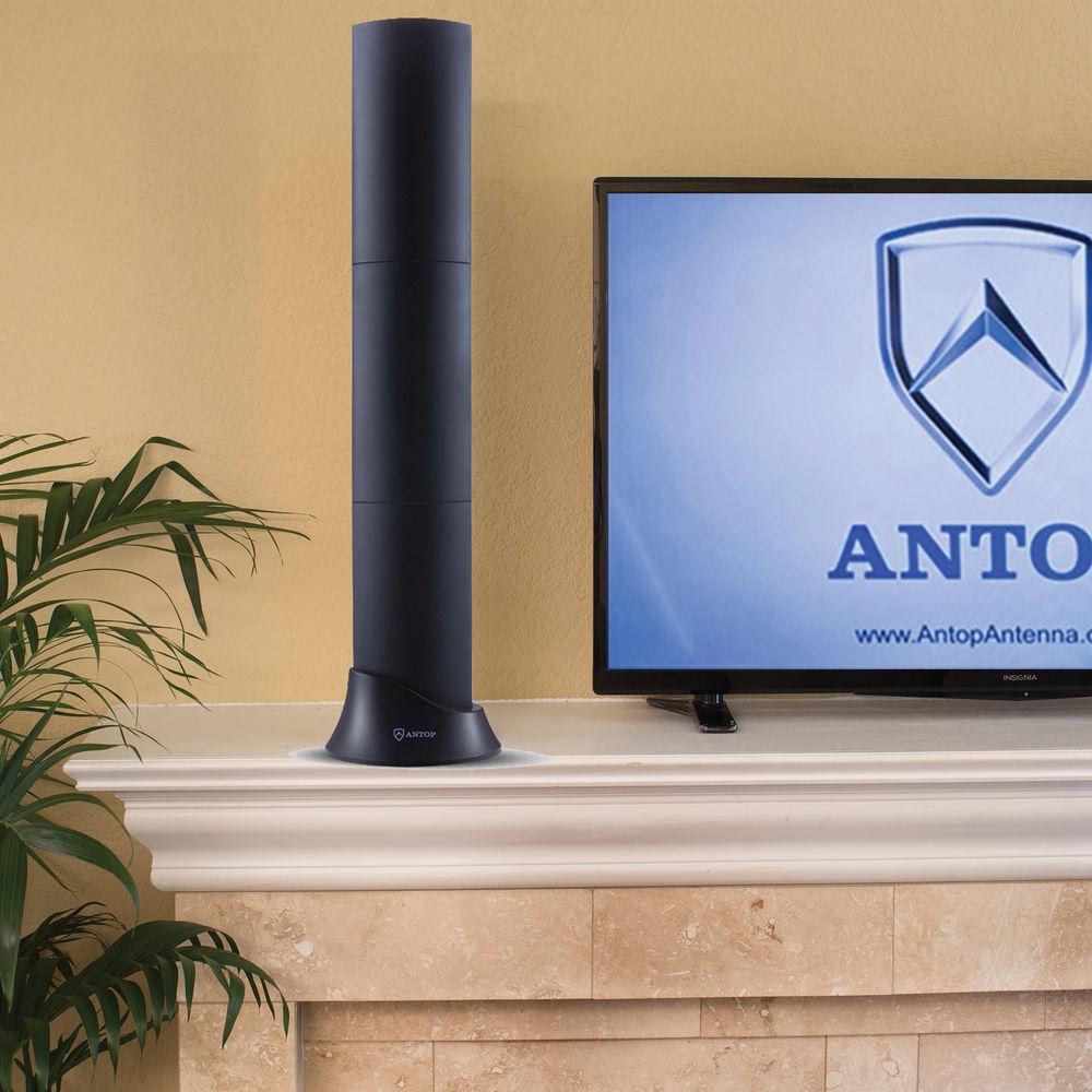 ANTOP Antennas AT-215BB Clearbar Amplified Indoor HDTV Antenna