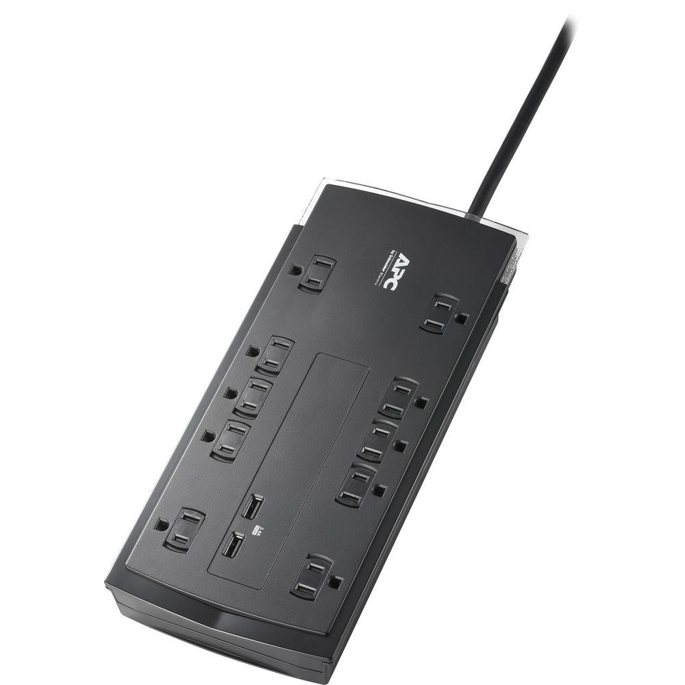 APC Performance SurgeArrest 10-Outlet Surge Protector with USB Charging