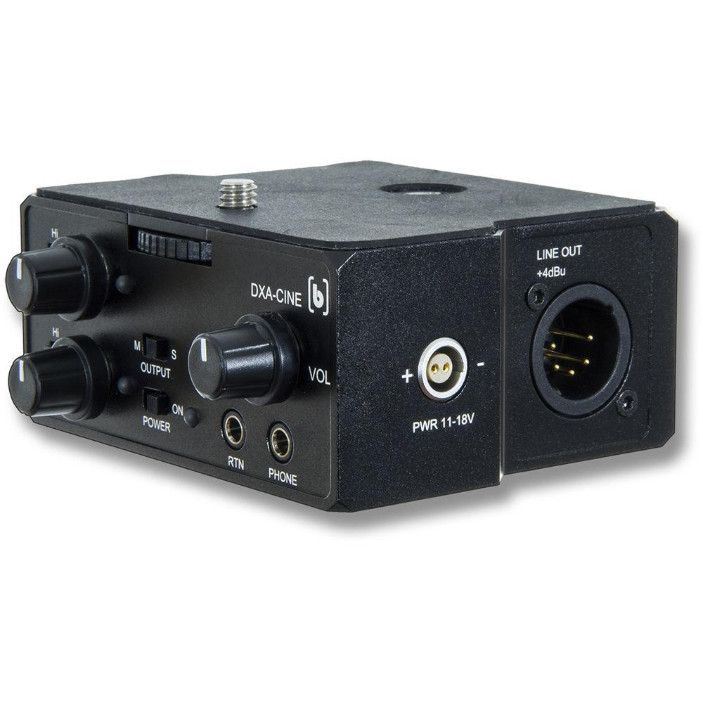 Beachtek DXA-CINE Mini-Plug Audio Adapter for Cinema Cameras