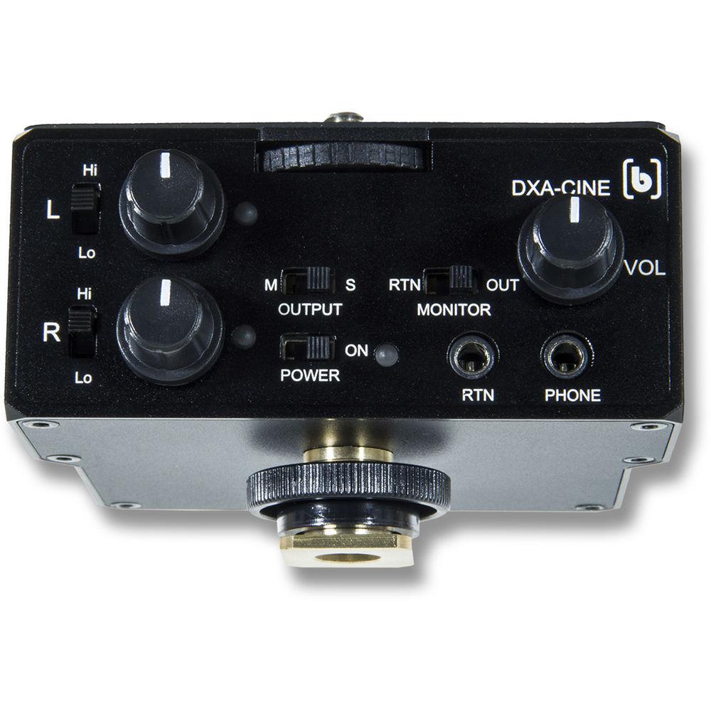 Beachtek DXA-CINE Mini-Plug Audio Adapter for Cinema Cameras, Beachtek, DXA-CINE, Mini-Plug, Audio, Adapter, Cinema, Cameras