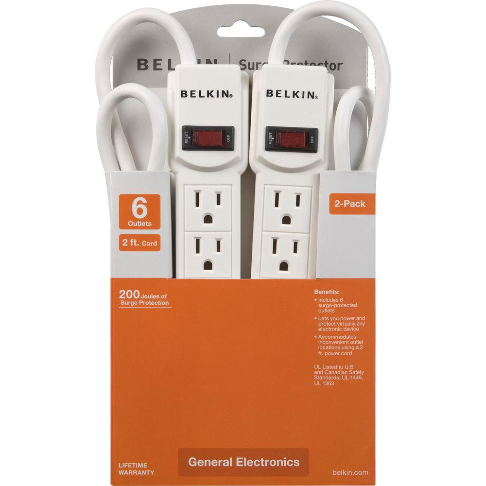 Belkin F5C048-2 6-Outlet Surge Protector