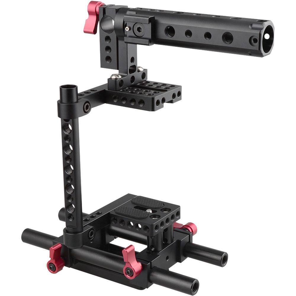 CAMVATE Camera Cage with Rail Support System