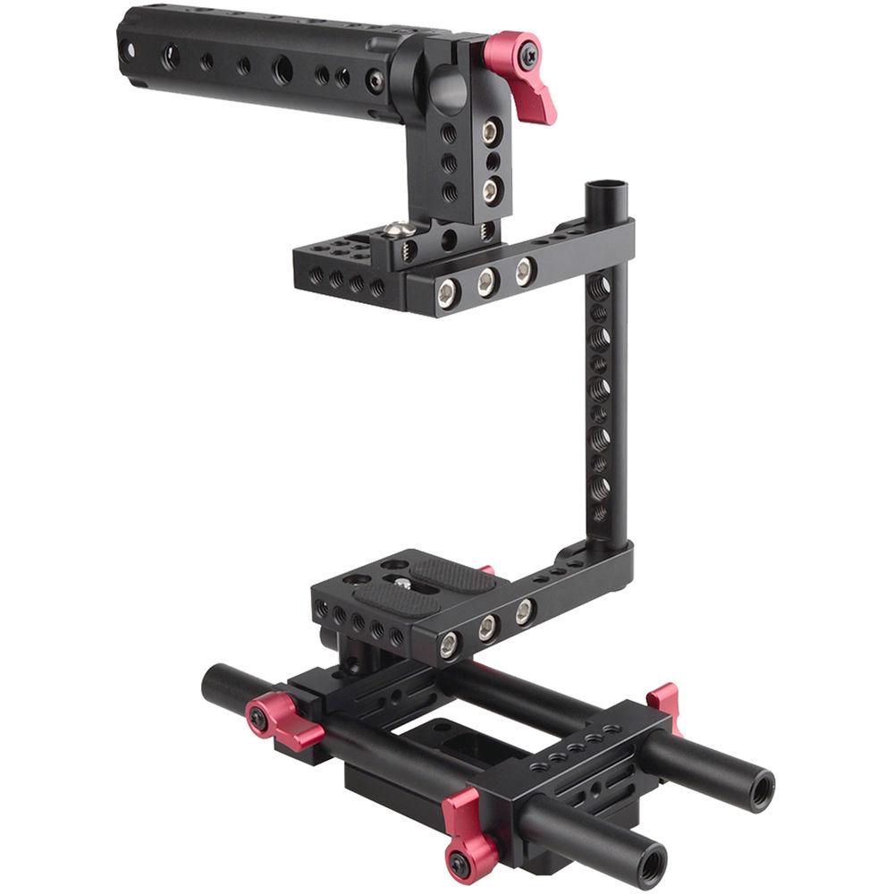 CAMVATE Camera Cage with Rail Support System