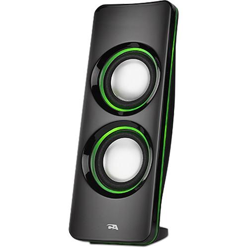 Cyber Acoustics CA-3712BT 2.1-Channel Bluetooth Speaker System with LED Lighting