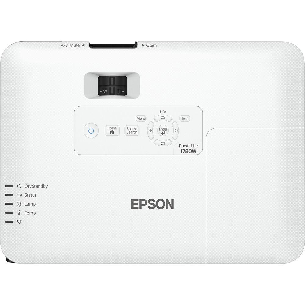 Epson PowerLite 1780W 3000-Lumen WXGA 3LCD Projector