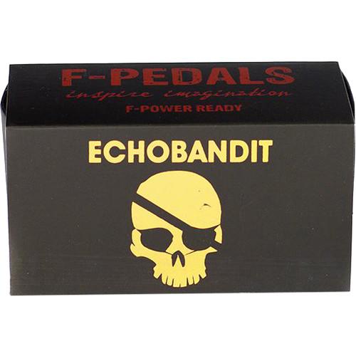 F-PEDALS Echobandit Gold Classic Analog Delay with Binson Style Tape Emulator