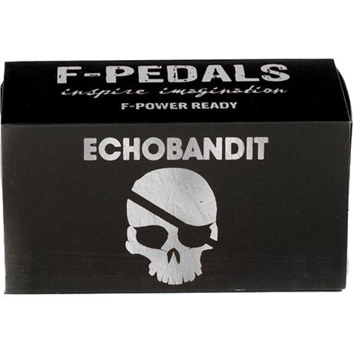 F-PEDALS Echobandit Silver Classic Analog Delay with Echoplex Style Tape Emulator