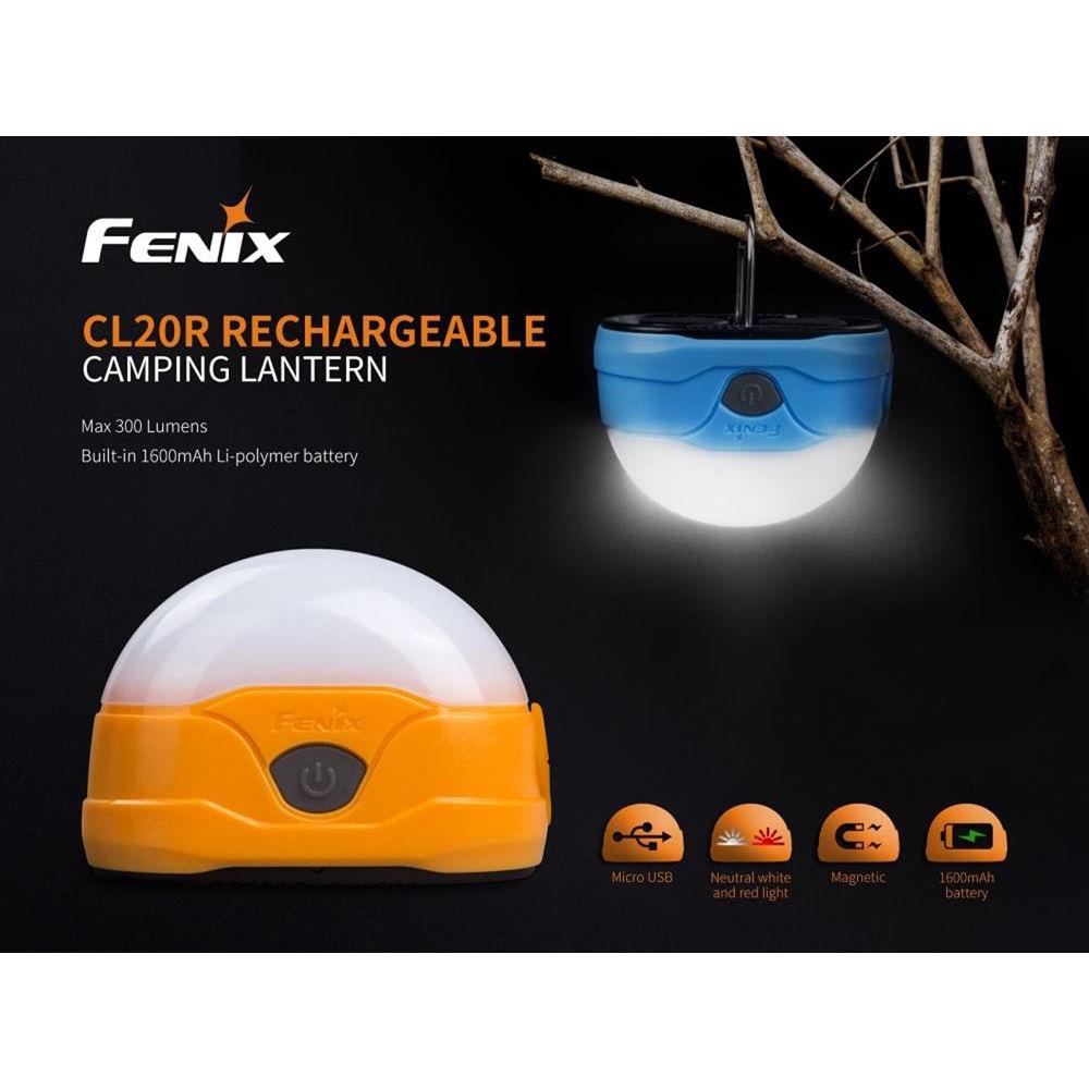 Fenix Flashlight CL20R Rechargeable Camping Lantern