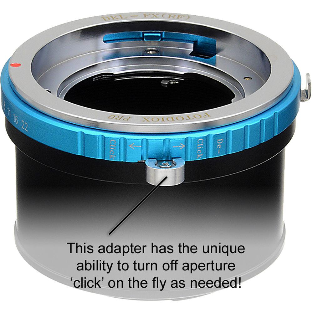 FotodioX Pro Mount Adapter for Deckel-Bayonet Lens to Fujifilm X Camera