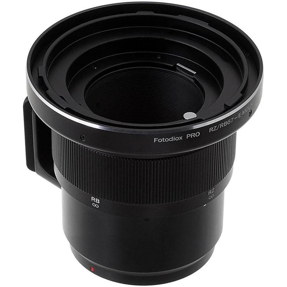 FotodioX Pro Mount Adapter for Mamiya RB67 RZ67 Lens to Sony E-Mount Camera