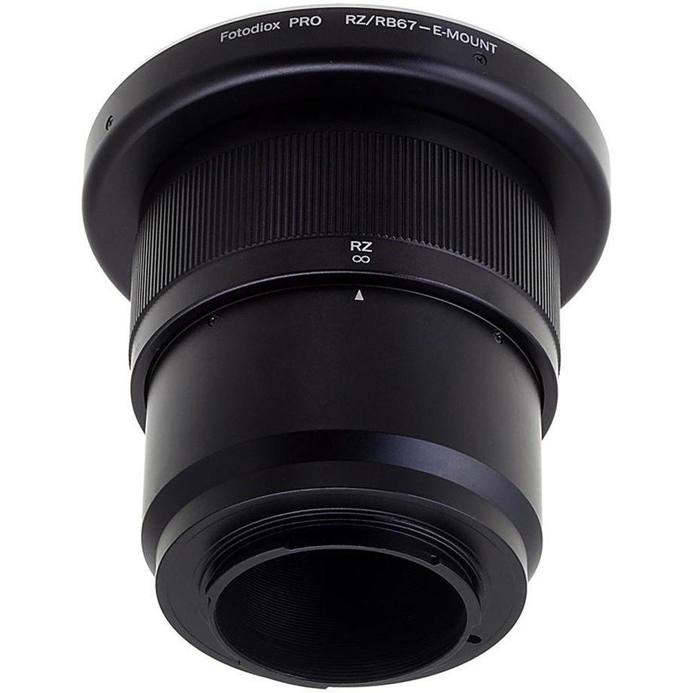 FotodioX Pro Mount Adapter for Mamiya RB67 RZ67 Lens to Sony E-Mount Camera
