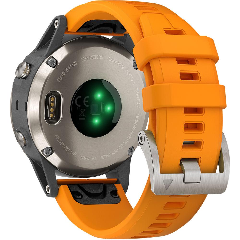 Garmin fenix 5 Plus Sapphire Edition Multi-Sport Training GPS Watch