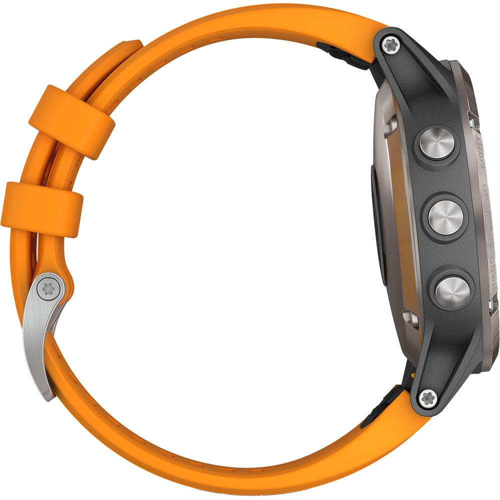 Garmin fenix 5 Plus Sapphire Edition Multi-Sport Training GPS Watch