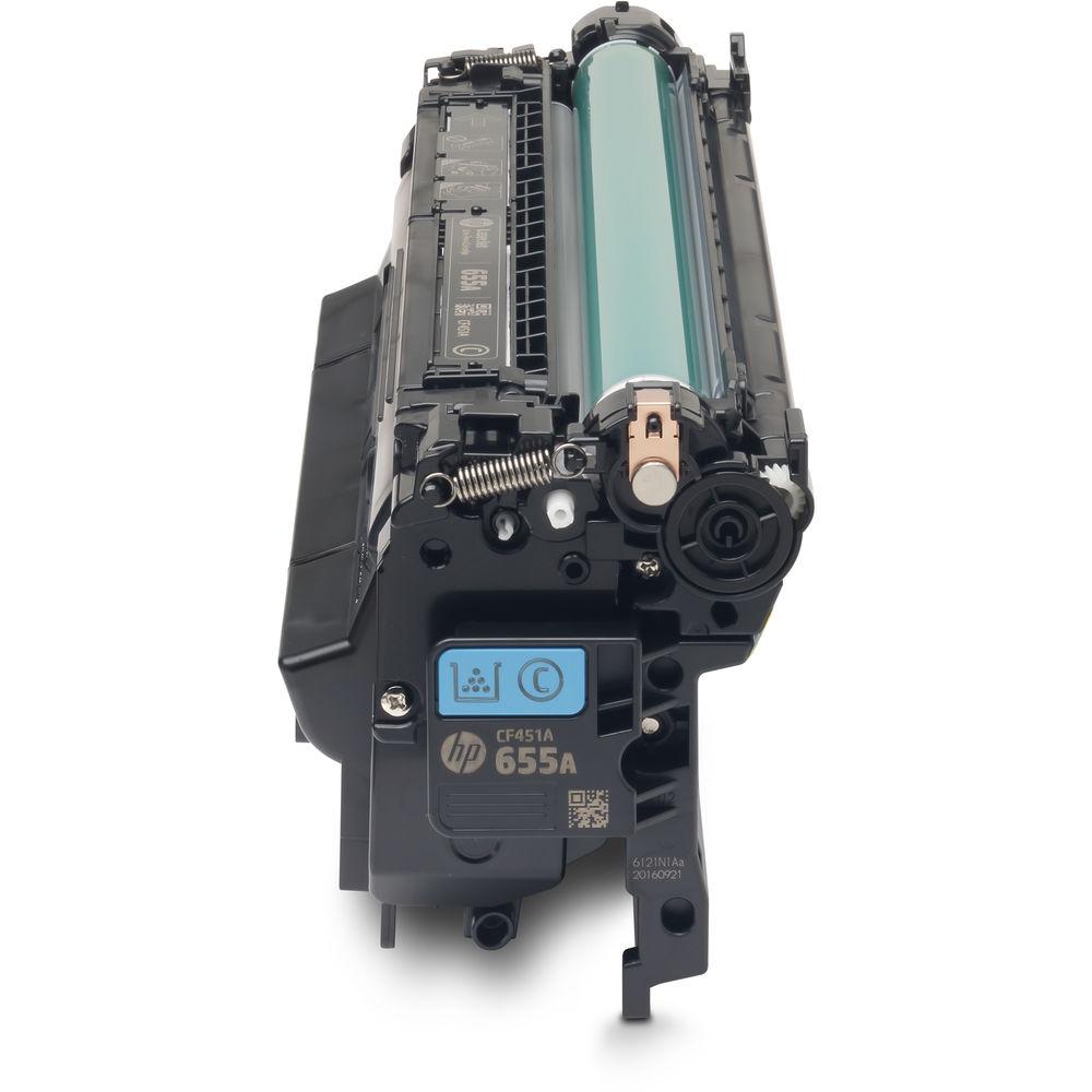 HP 655A LaserJet Enterprise Cyan Toner Cartridge