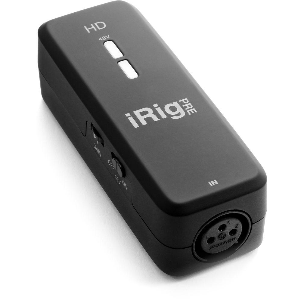 IK Multimedia iRig Pre HD - Audio Interface with Mic Pre