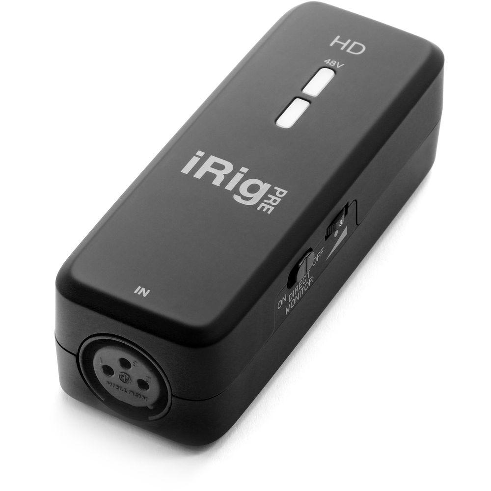 IK Multimedia iRig Pre HD - Audio Interface with Mic Pre, IK, Multimedia, iRig, Pre, HD, Audio, Interface, with, Mic, Pre