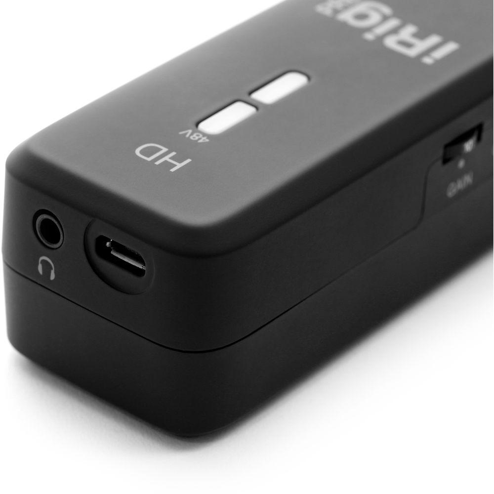 IK Multimedia iRig Pre HD - Audio Interface with Mic Pre
