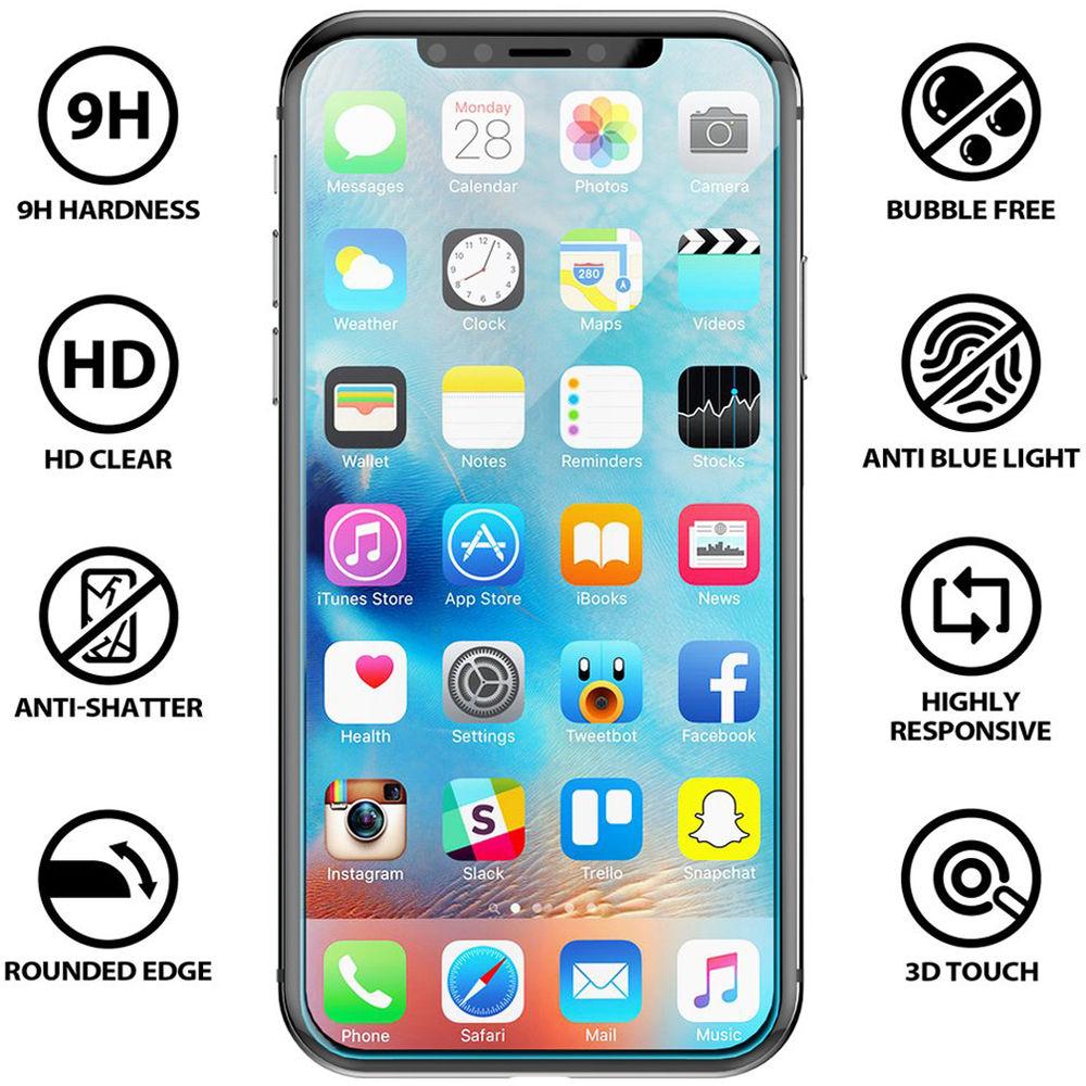 iLuv Tempered Glass Screen Protector for iPhone X XS