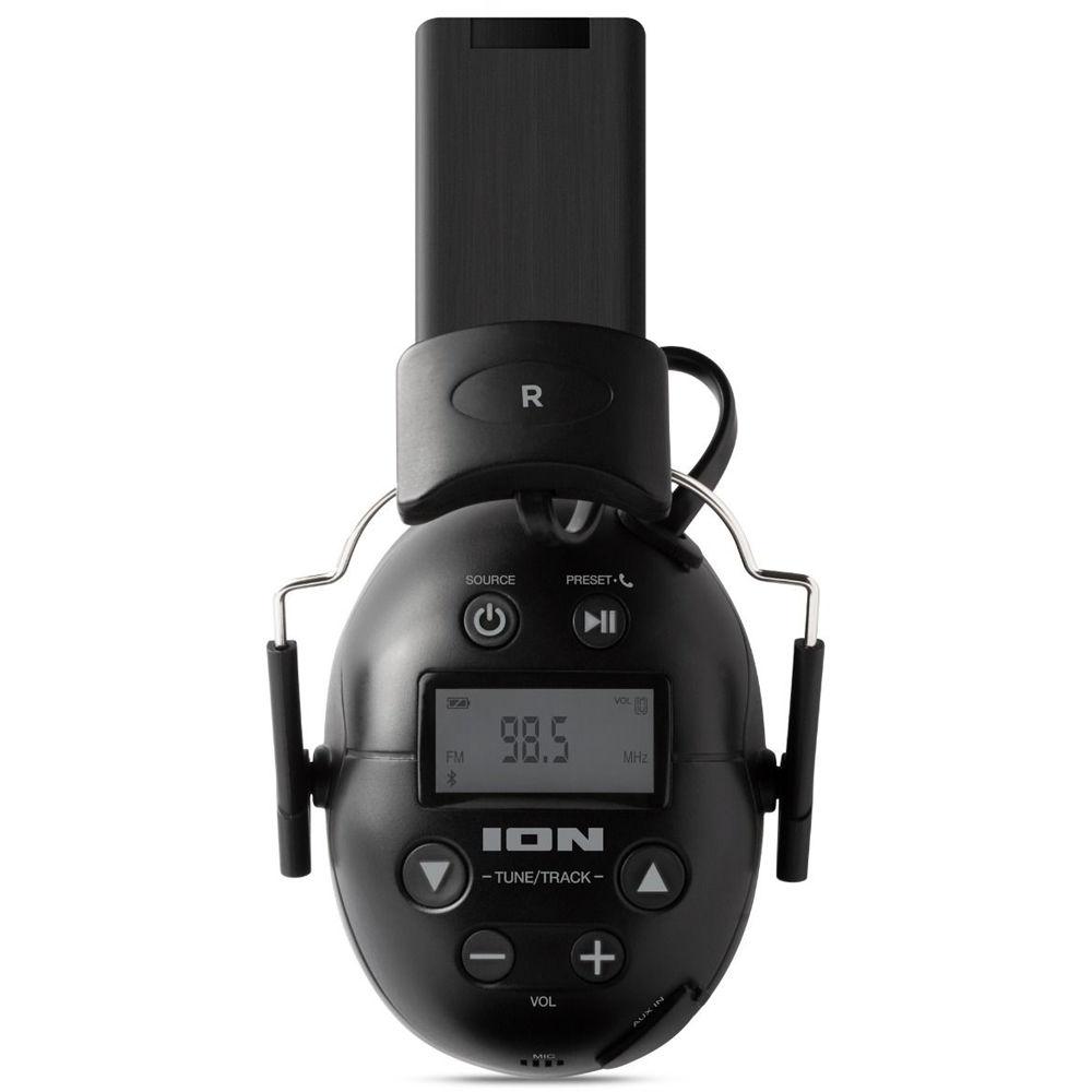 ION Audio Tough Sounds II Hearing Protection Headphones with Bluetooth & Radio