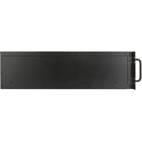 iStarUSA D-350HN-T 3 RU Compact 5 x 3.5" Bay Trayless Hotswap microATX Rackmount Chassis