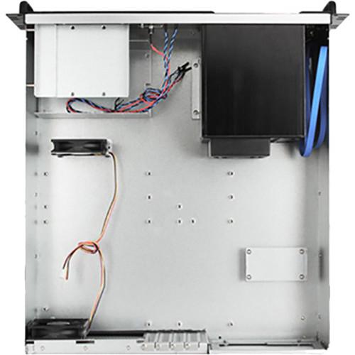 iStarUSA D-350HN-T 3 RU Compact 5 x 3.5" Bay Trayless Hotswap microATX Rackmount Chassis