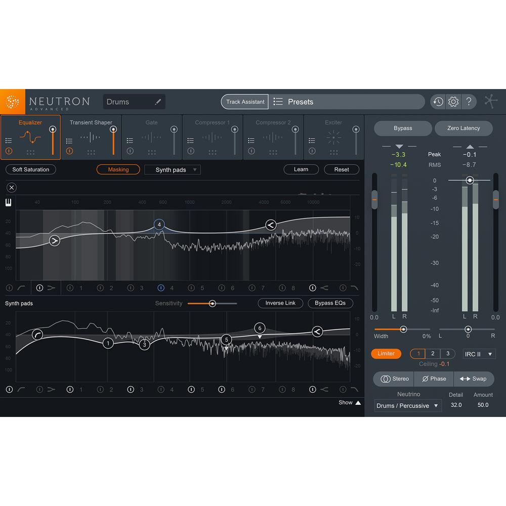 iZotope O8N2 Bundle - Mix and Master Software Bundle for Audio Production