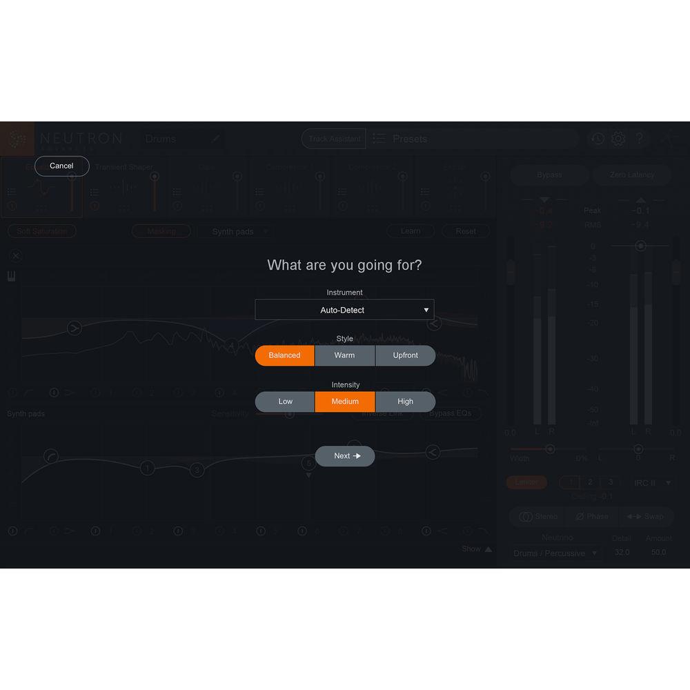 iZotope O8N2 Bundle - Mix and Master Software Bundle for Audio Production