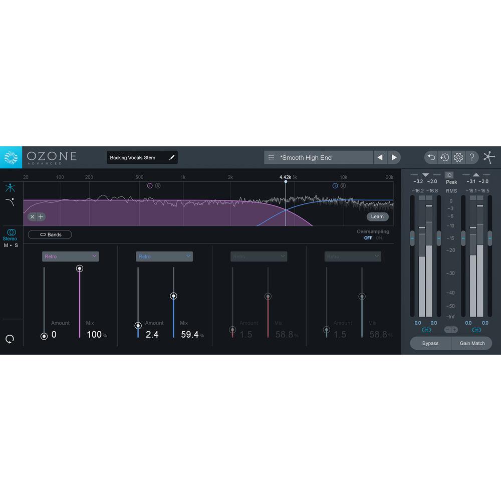 iZotope Ozone 8 Advanced - Mastering Software
