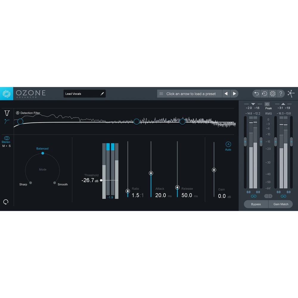 iZotope Ozone 8 Advanced - Mastering Software