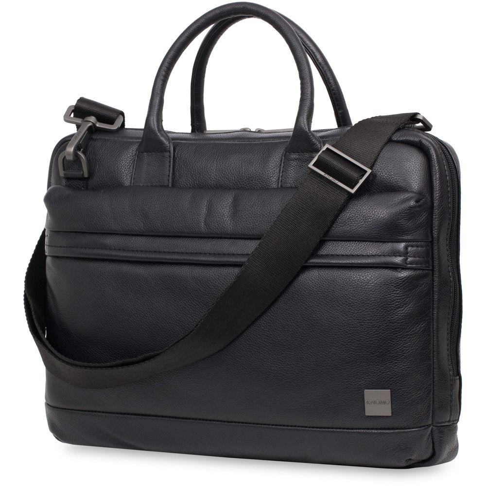 KNOMO USA 14" Foster Leather Laptop Briefcase