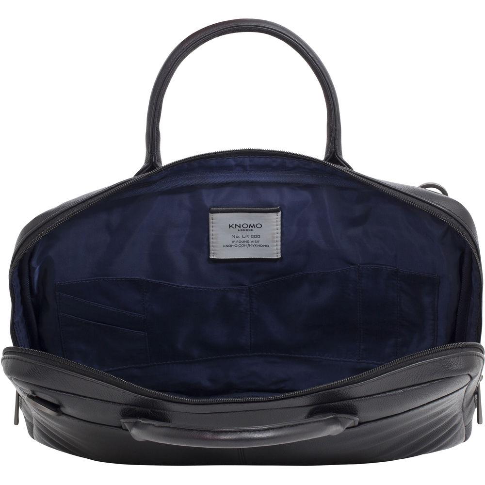 KNOMO USA 14" Foster Leather Laptop Briefcase