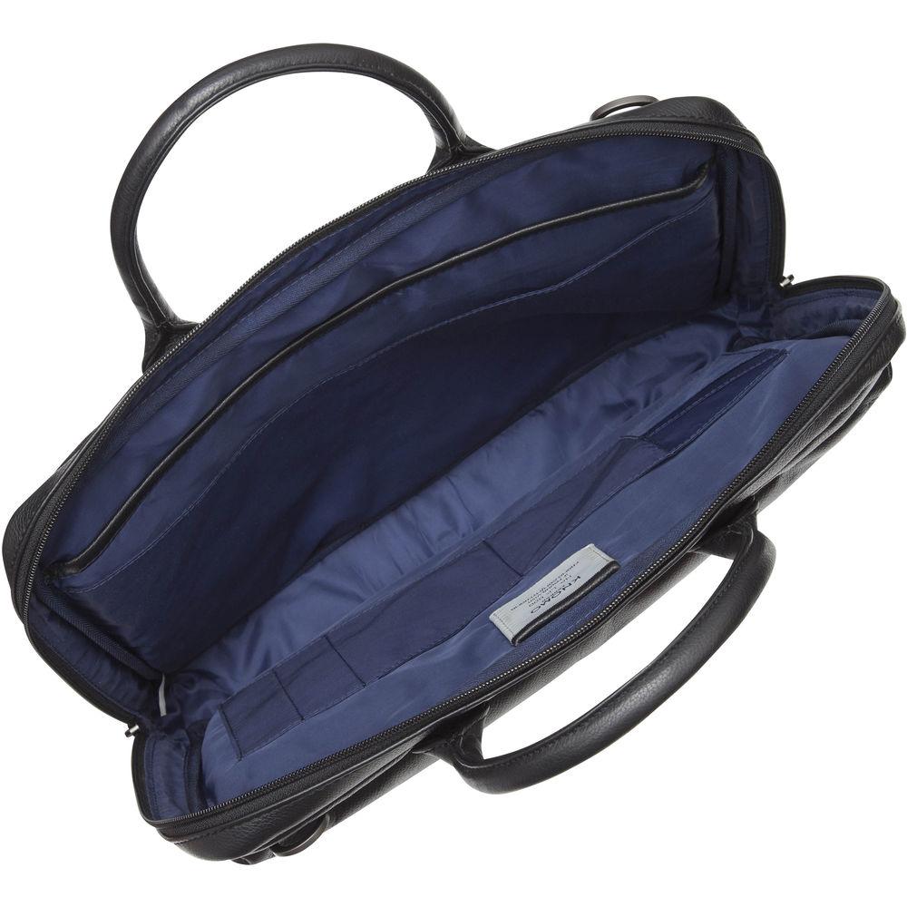 KNOMO USA 14" Foster Leather Laptop Briefcase