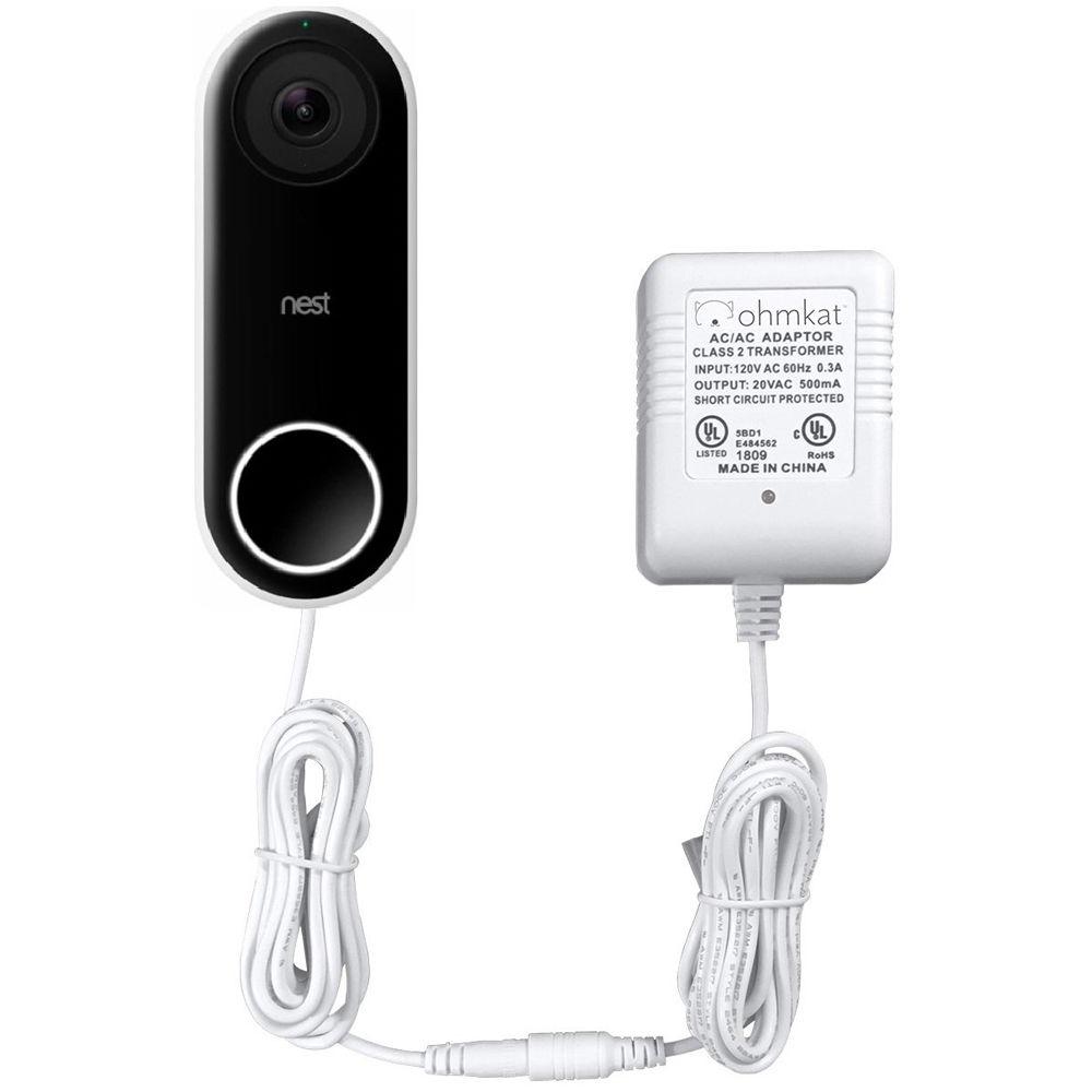 OhmKat Video Doorbell Power Supply for Ring Video Doorbell
