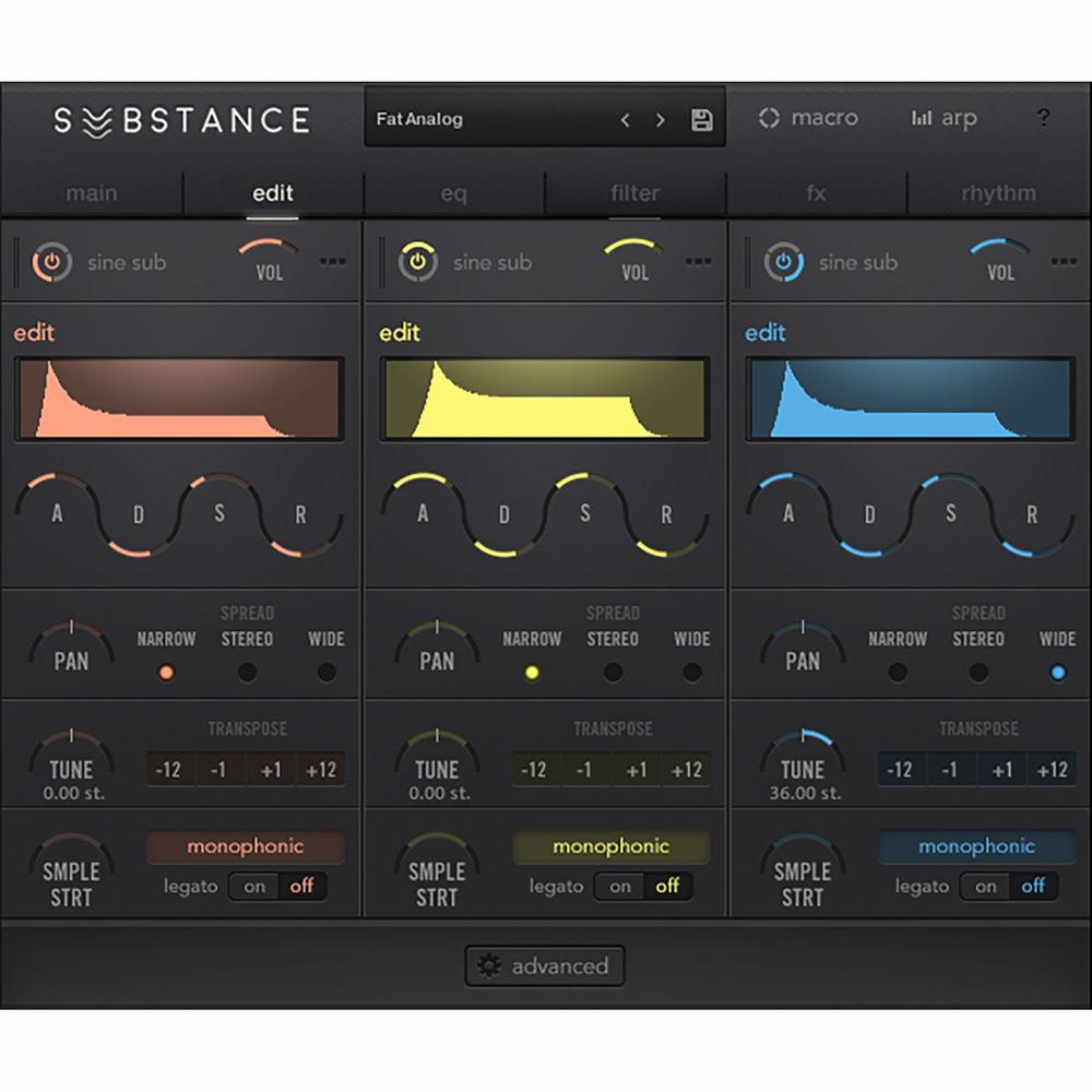 Output SUBSTANCE - Acoustic and Electric Bass Virtual Instrument
