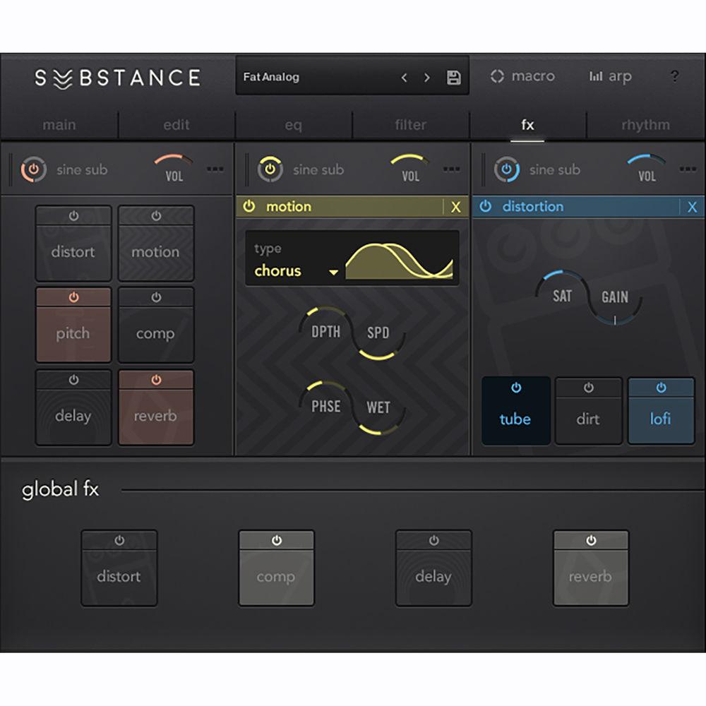 Output SUBSTANCE - Acoustic and Electric Bass Virtual Instrument
