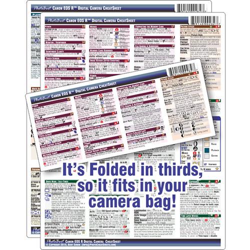 PhotoBert CheatSheet for Canon EOS R Digital Mirrorless Camera