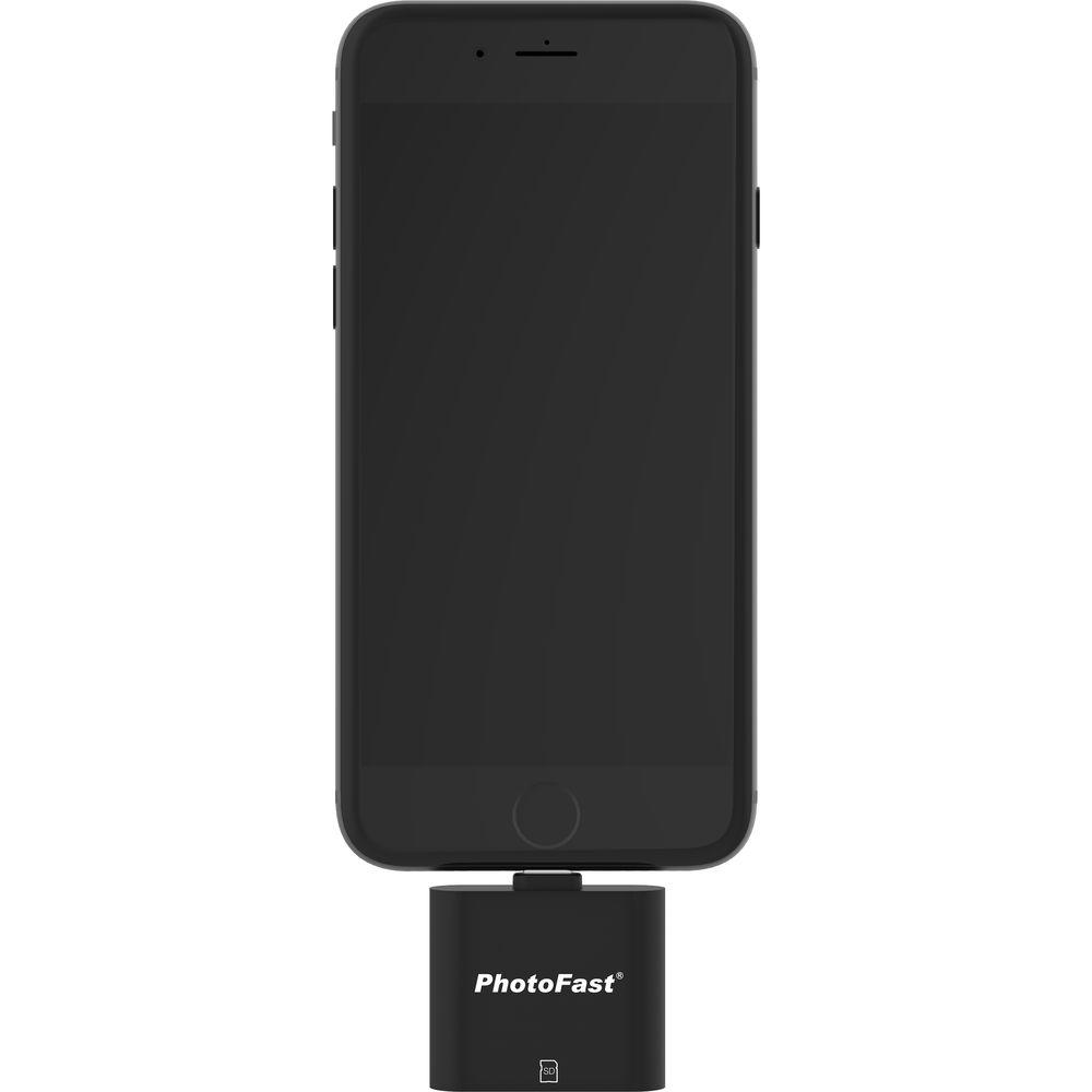 PhotoFast CR-8710 SD Card Reader with Lightning Connector, PhotoFast, CR-8710, SD, Card, Reader, with, Lightning, Connector