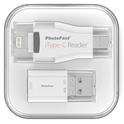 PhotoFast iType-C Reader with Lightning & USB 3.0 Type-C