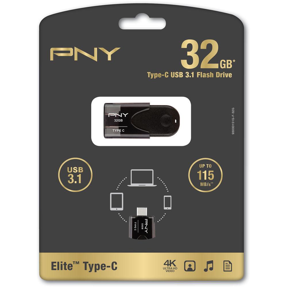 PNY Technologies Elite USB 3.1 Type-C Flash Drive