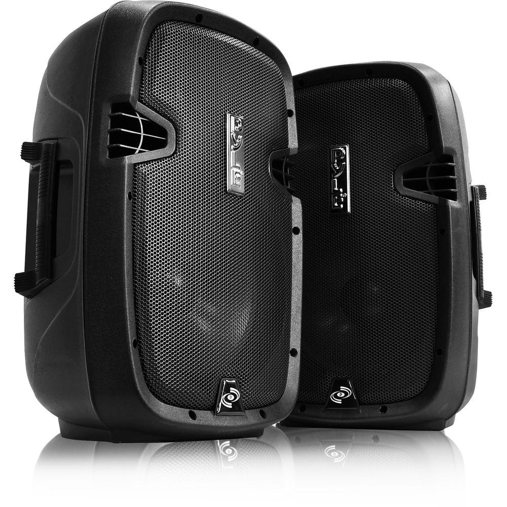 Pyle Pro 12" Active Passive PA System Package Kit