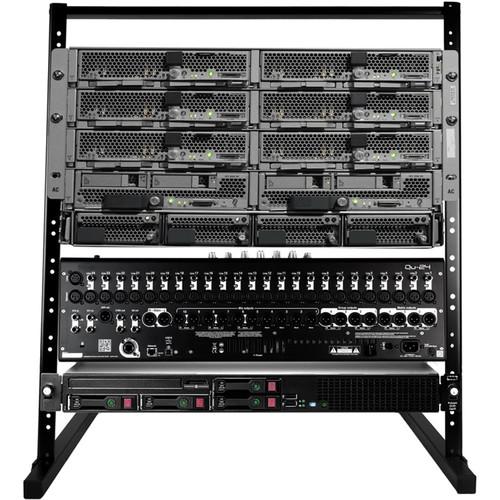 Pyle Pro PLRSTND10 Open Frame Equipment Rack