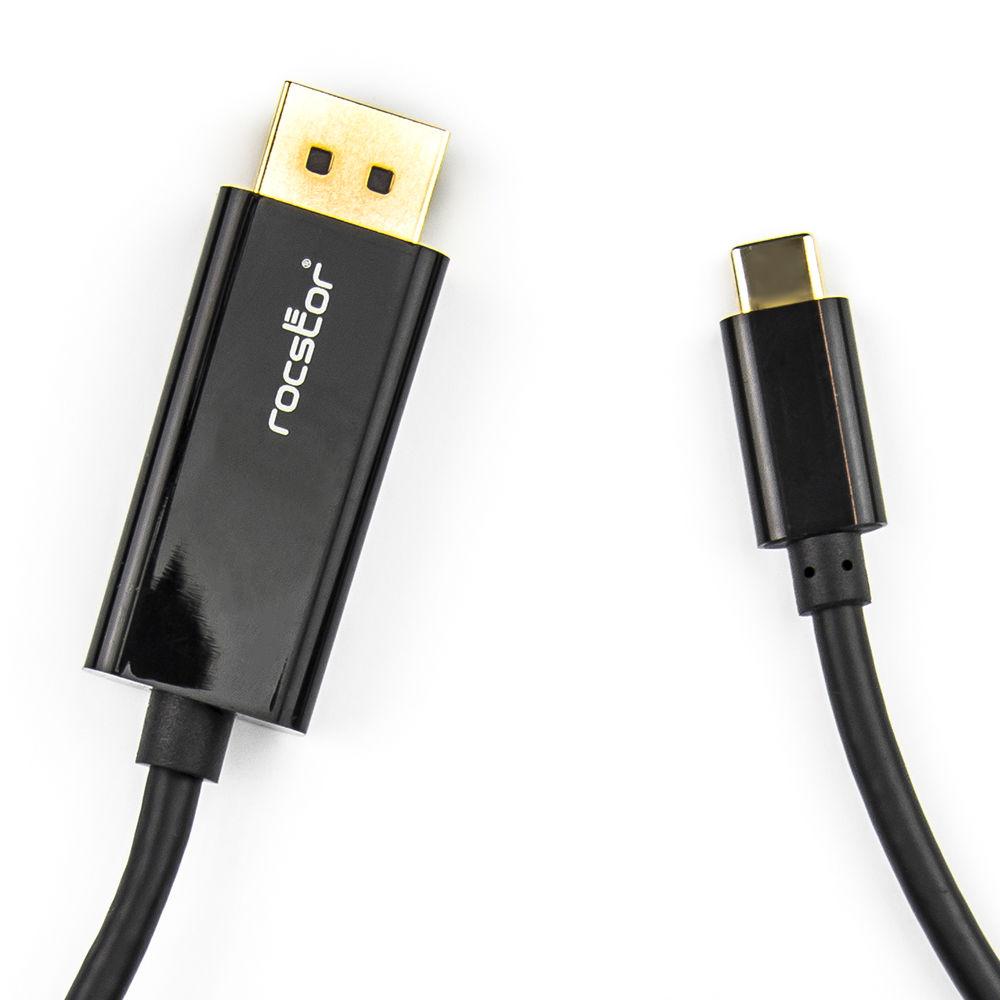 Rocstor USB Type-C Male to DisplayPort Male Cable