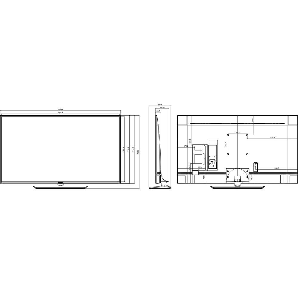 Samsung 55" 4K UHD 2160P LED LCD Smart Premium Direct Hospitality TV