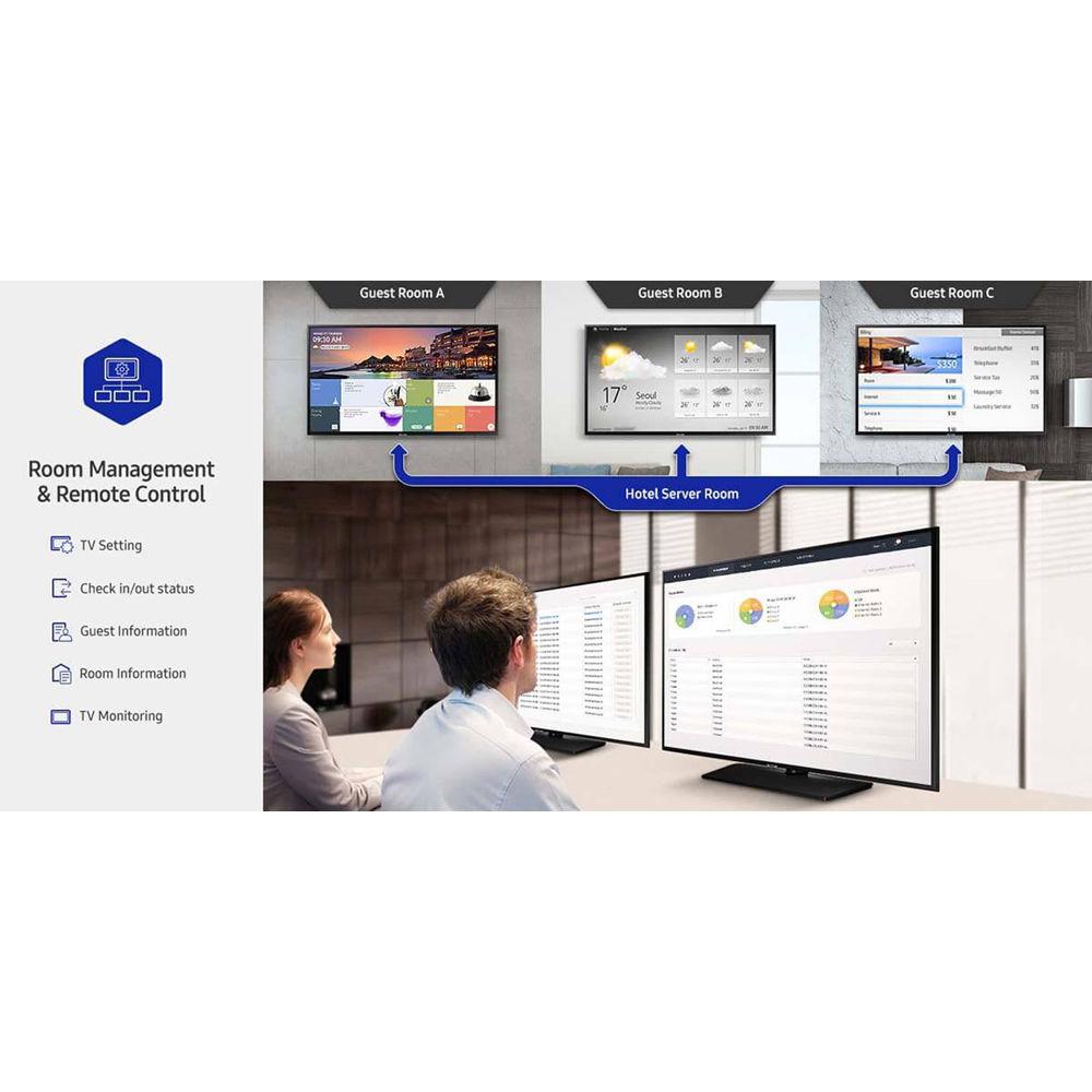 Samsung 55" 4K UHD 2160P LED LCD Smart Premium Direct Hospitality TV