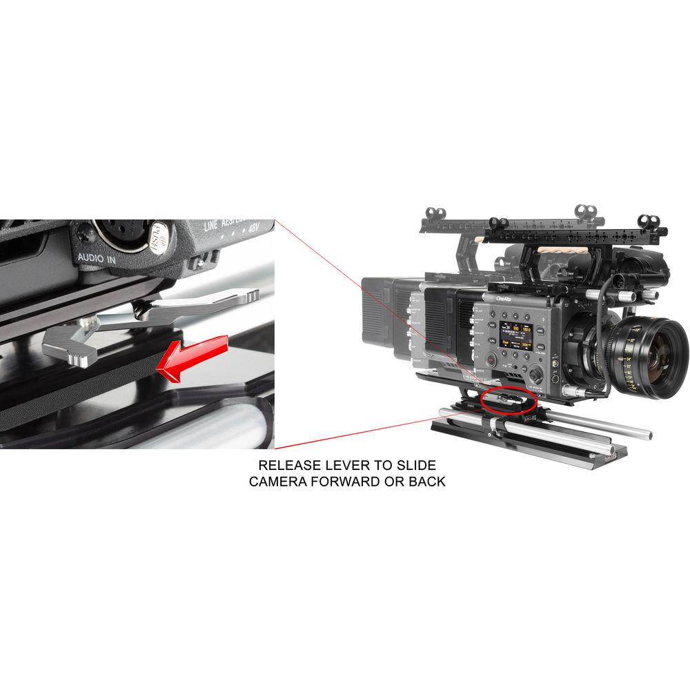SHAPE 15mm Studio Sliding Baseplate for Sony VENICE