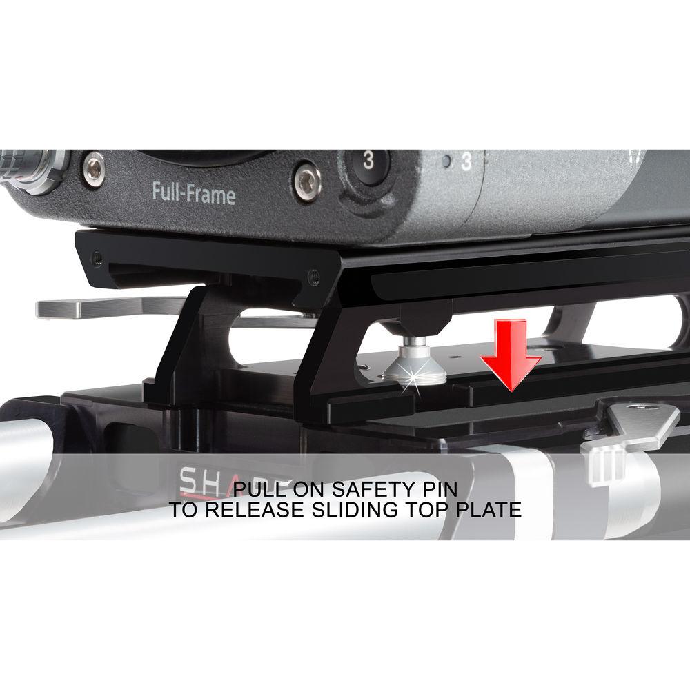 SHAPE 15mm Studio Sliding Baseplate for Sony VENICE