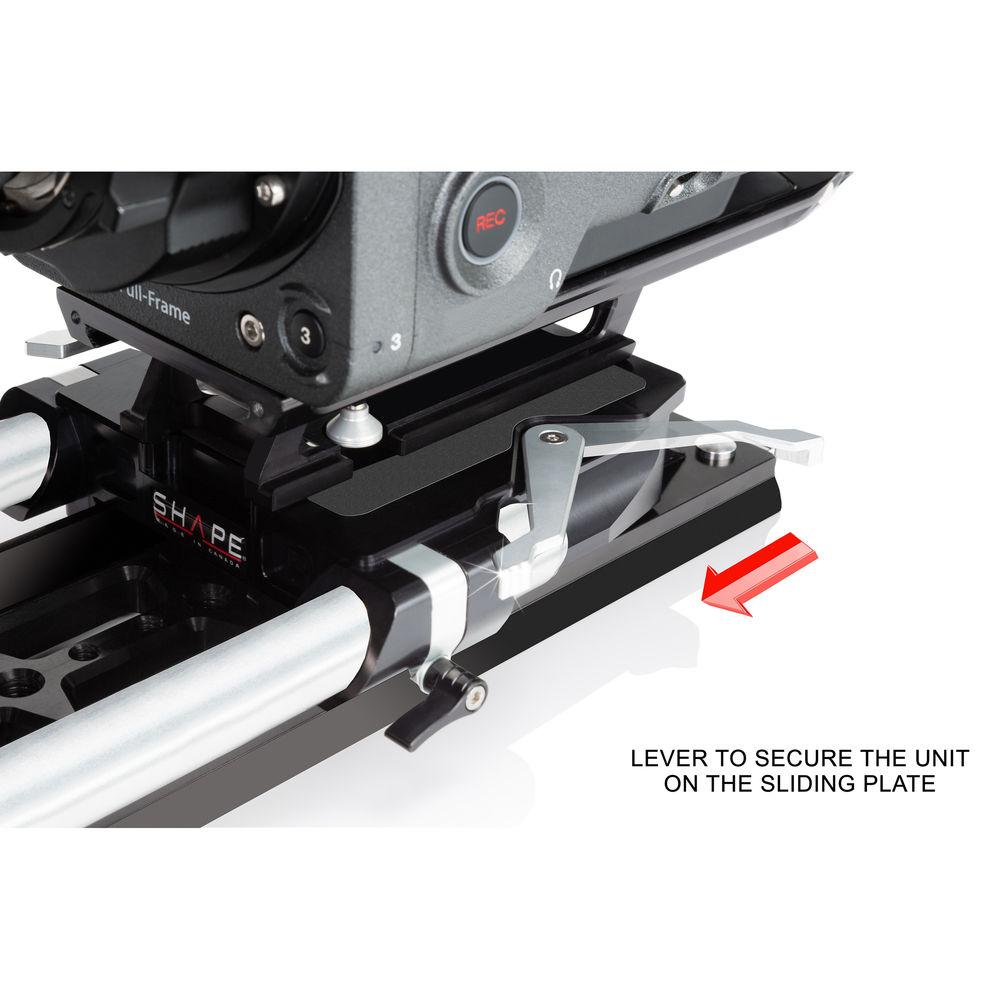 SHAPE 19mm Studio Sliding Baseplate for Sony VENICE