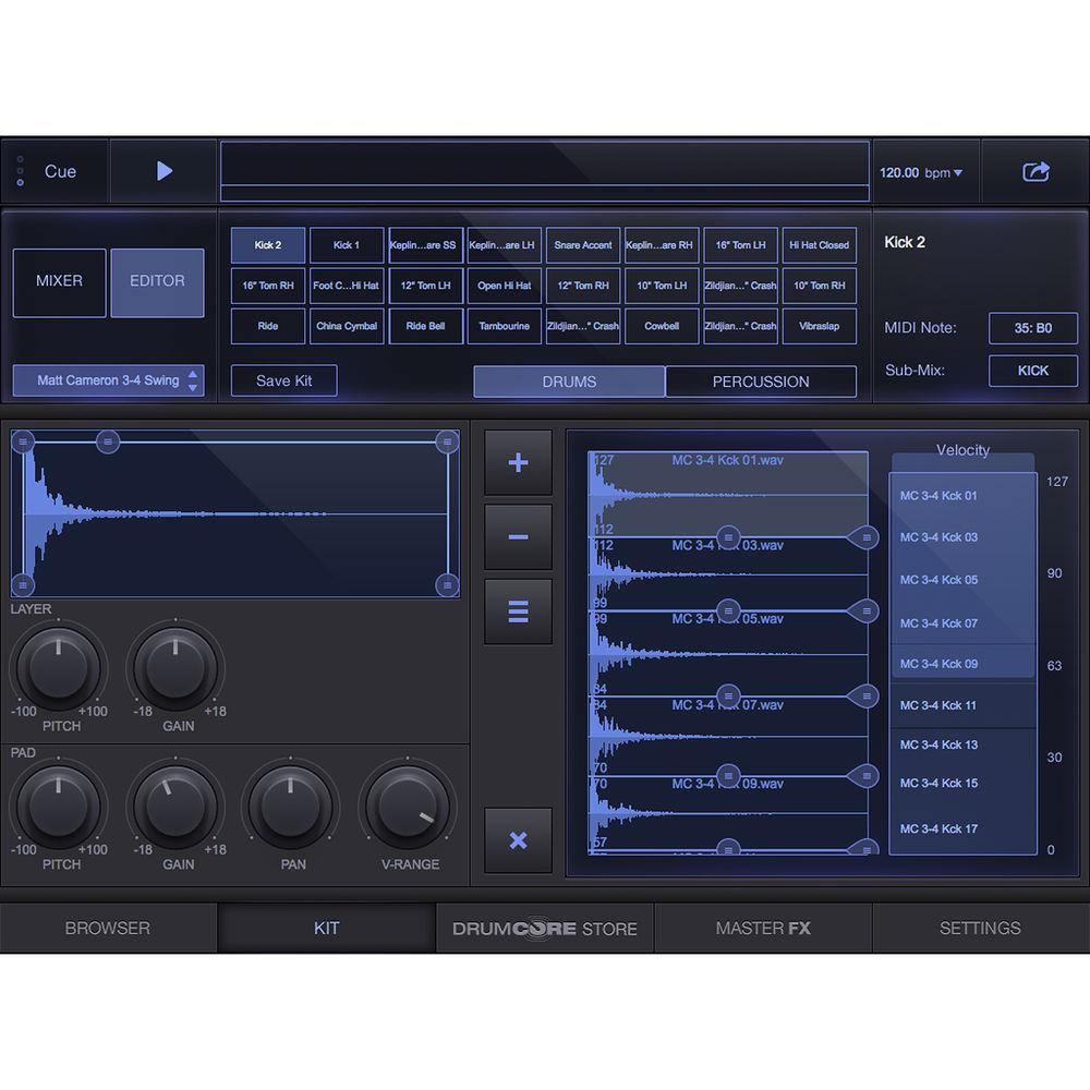 Sonoma Wire Works DrumCore 4 Lite - Virtual Instrument Plug-In